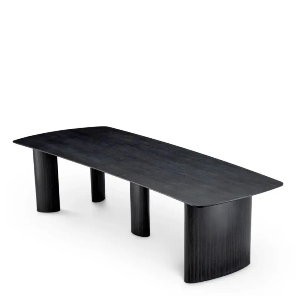 Eichholtz Dining Table Bergman - Charcoal L