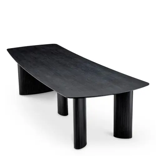 Eichholtz Dining Table Bergman - Charcoal L