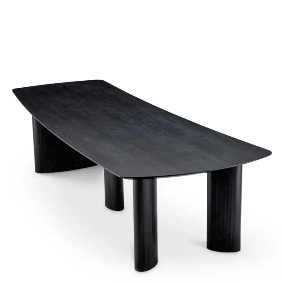 Eichholtz Dining Table Bergman - Charcoal L