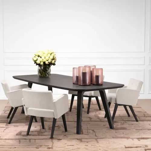 Eichholtz Dining Table Glover - Charcoal