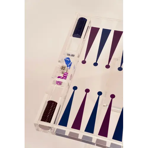 House of Nobilique Acryl Backgammon Tafel – Luxe Transparante Design Game Table (High-Gloss Acrylic) House of Nobilique Acryl Backgammon Tafel – Luxe Transparante Design Game Table (High-Gloss Acrylic)