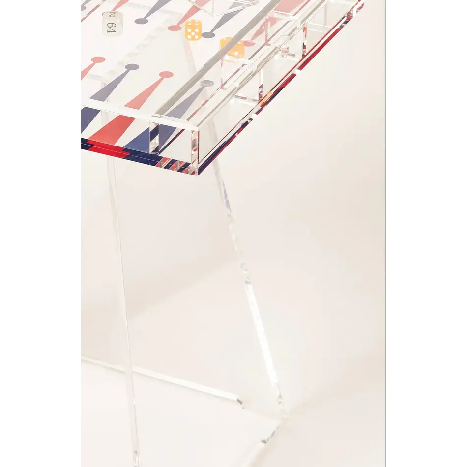 House of Nobilique Acryl Backgammon Tafel – Luxe Transparante Design Game Table (High-Gloss Acrylic) House of Nobilique Acryl Backgammon Tafel – Luxe Transparante Design Game Table (High-Gloss Acrylic)