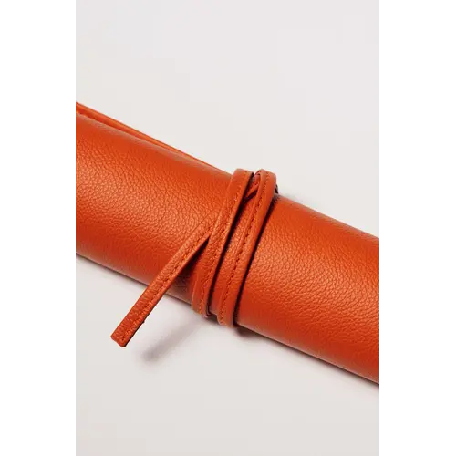 House of Nobilique Roll Up Ludo Orange - Deluxe Leather Aggravation Travel Set (44 x 39 cm) House of Nobilique Roll Up Ludo Orange - Deluxe Leather Aggravation Travel Set (44 x 39 cm)