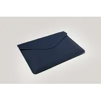 Laptop Case 15/16 inch Deep Blue – Luxe Handgemaakte Leren Sleeve voor MacBook en Laptop