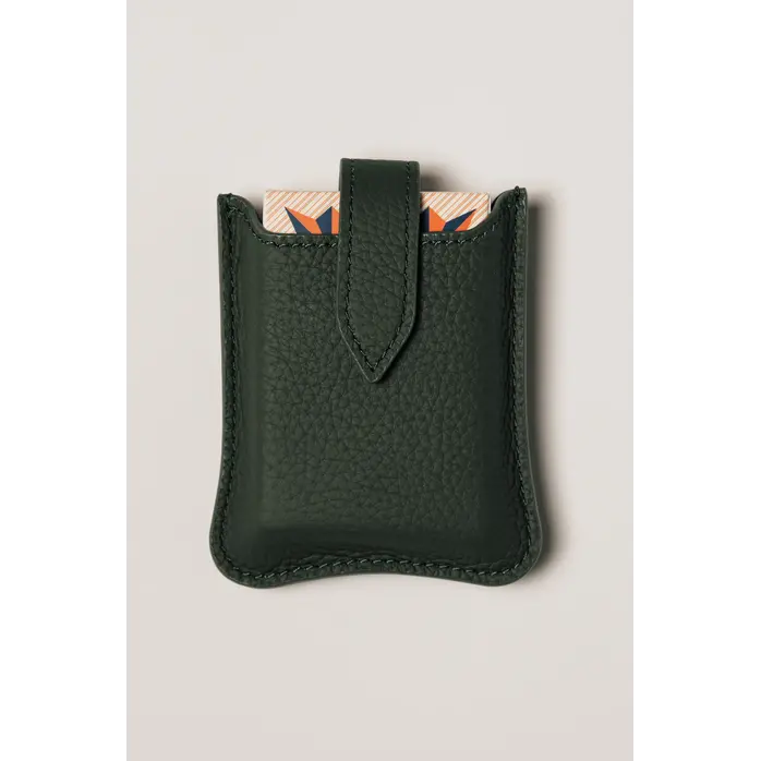 House of Nobilique Cardholder Green – Luxe Leren Kaartenhouder van Volnerfleer House of Nobilique Cardholder Green – Luxe Leren Kaartenhouder van Volnerfleer