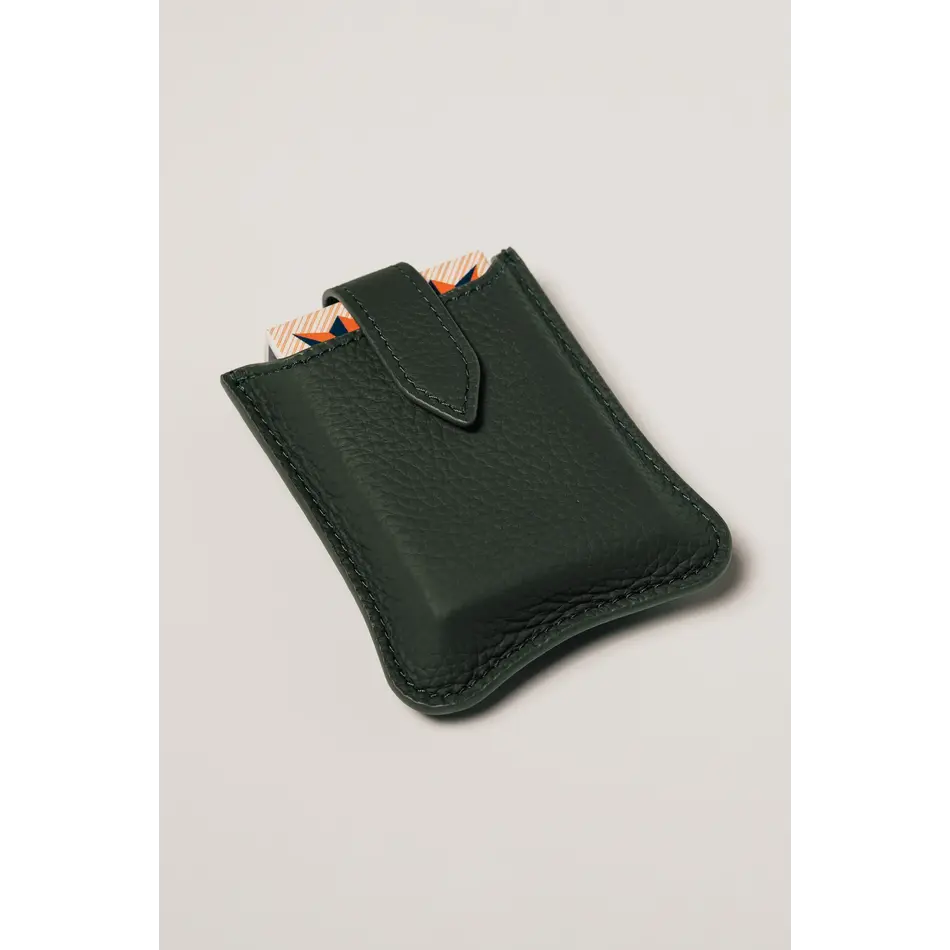 House of Nobilique Cardholder Green - Luxury Leather Cardholder from Full Grain Leather House of Nobilique Cardholder Green - Luxury Leather Cardholder from Full Grain Leather