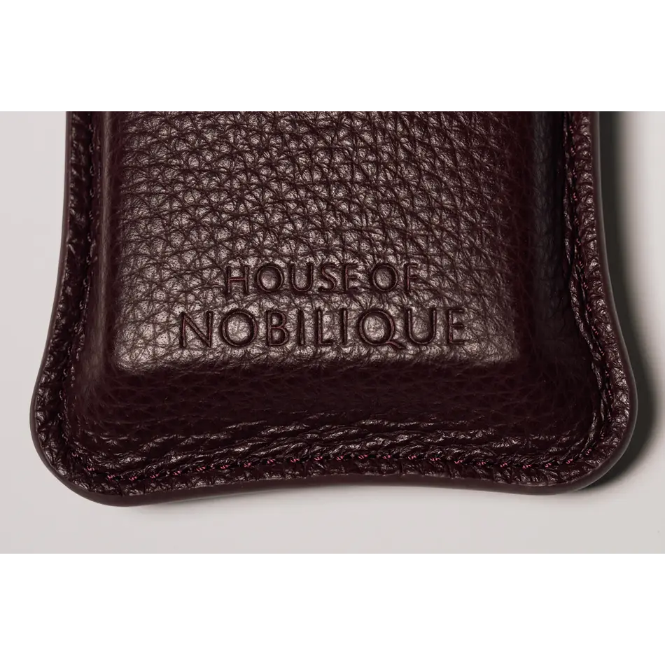 House of Nobilique Cardholder Burgundy - Luxury Leather Cardholder from Full Grain Leather House of Nobilique Cardholder Burgundy - Luxury Leather Cardholder from Full Grain Leather