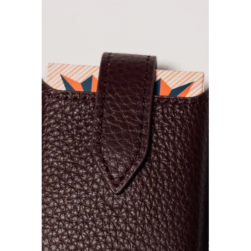 House of Nobilique Cardholder Burgundy - Luxury Leather Cardholder from Full Grain Leather House of Nobilique Cardholder Burgundy - Luxury Leather Cardholder from Full Grain Leather