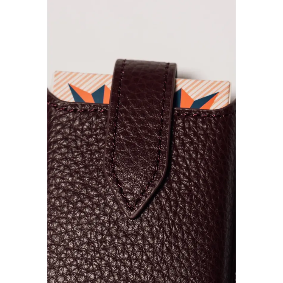 House of Nobilique Cardholder Burgundy - Luxury Leather Cardholder from Full Grain Leather House of Nobilique Cardholder Burgundy - Luxury Leather Cardholder from Full Grain Leather