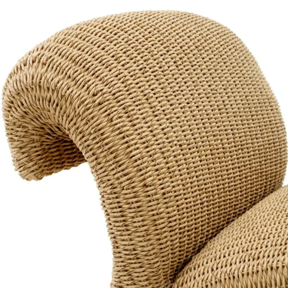 Eichholtz Vignola Outdoor Chair - Aluminum Frame | Faux Rattan | Quick-Dry Foam Eichholtz Vignola Outdoor Chair - Aluminum Frame | Faux Rattan | Quick-Dry Foam