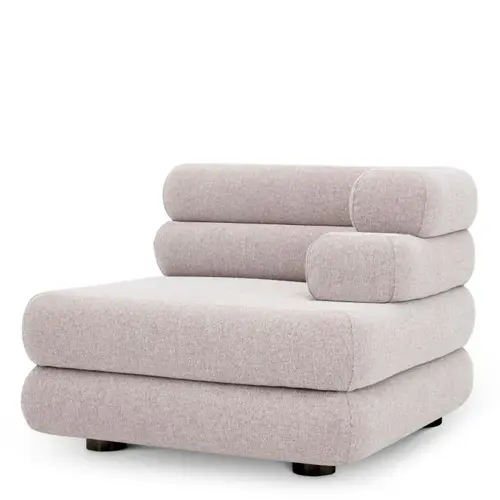 Eichholtz Malaga Outdoor Modular Sofa – Right | Mauritius Light Grey | Water-Repellent