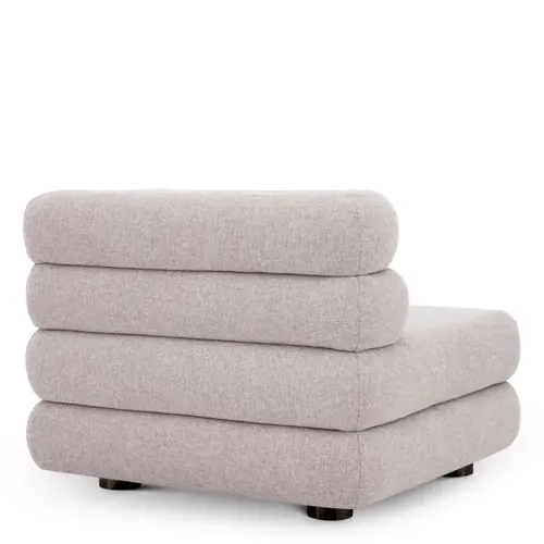 Eichholtz Malaga Outdoor Modular Sofa – Right | Mauritius Light Grey | Water-Repellent