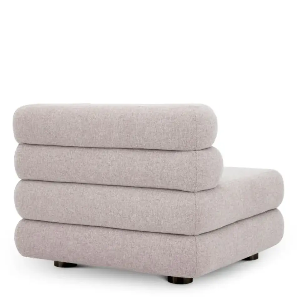 Eichholtz Malaga Outdoor Modular Sofa – Right | Mauritius Light Grey | Water-Repellent