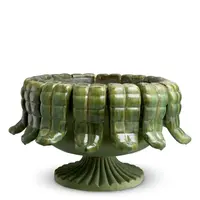 Grantham Outdoor Planter - Green Ceramic | Durable & Elegant