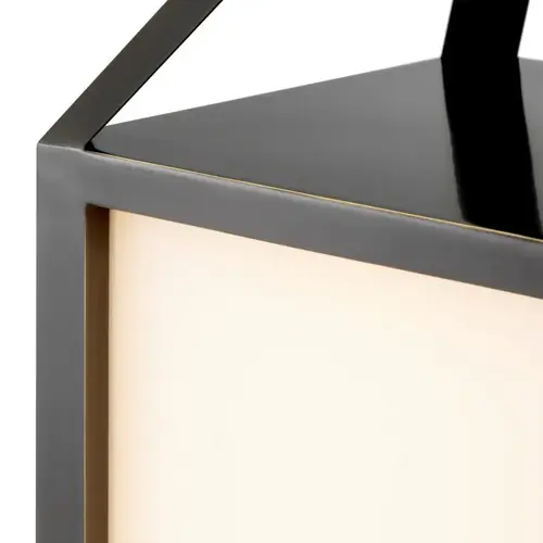 Eichholtz Riserva L Outdoor Lamp - Bronze Highlight | White Glass | Large & Elegant