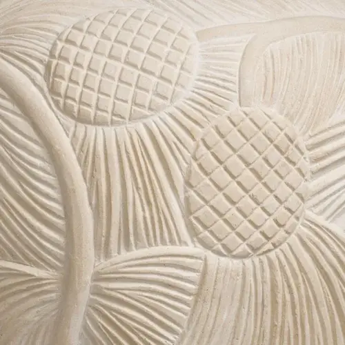 Eichholtz Yasmine Outdoor Planter - Cream | Fiberglass | Sculptural Design