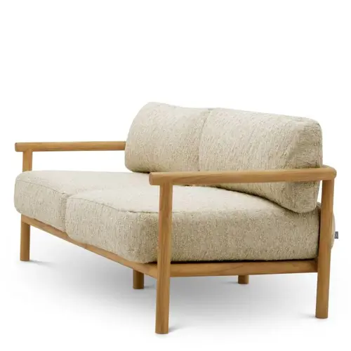 Eichholtz Ombria Outdoor Sofa 180 cm - Natural Teak | Arden Natural | Compact & Elegant