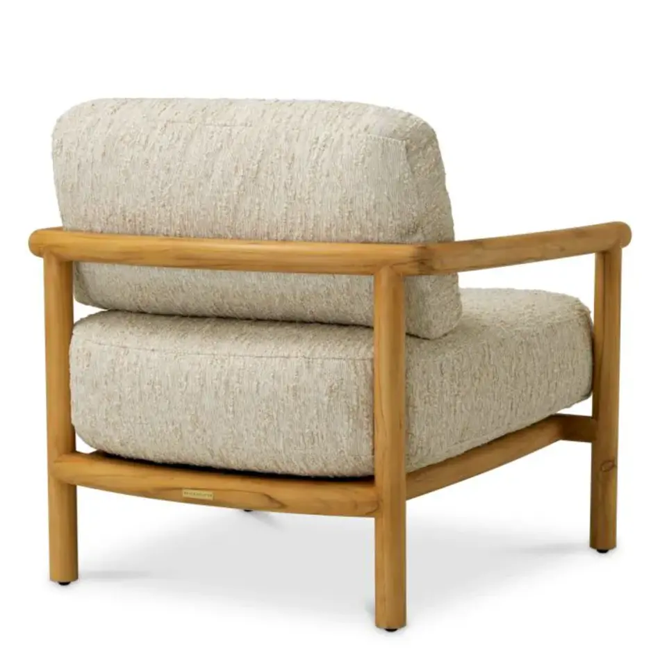 Eichholtz Ombria Outdoor Chair - Natural Teak | Arden Natural | Timeless & Elegant