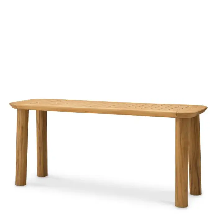 Eichholtz Weston Outdoor Console Table - Natural Teak | Timeless & Elegant
