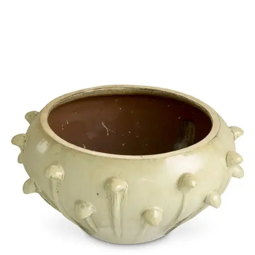 Eichholtz Mistral Outdoor Planter - Sand-colored Ceramic | Subtle & Elegant
