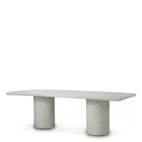 Cloverdale Outdoor Dining Table – Grijze Steenlook | Modern & Elegant