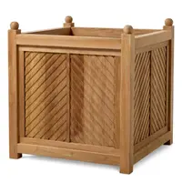 Stanmore Outdoor Planter – Natural Teak