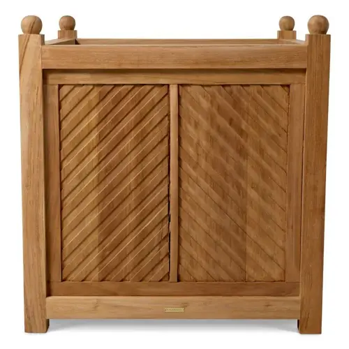 Eichholtz Stanmore Outdoor Planter - Natural Teak