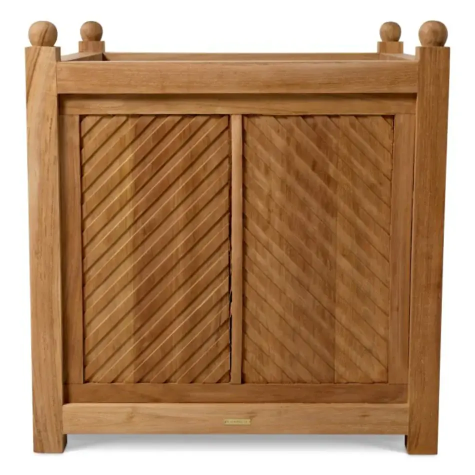 Eichholtz Stanmore Outdoor Planter - Natural Teak