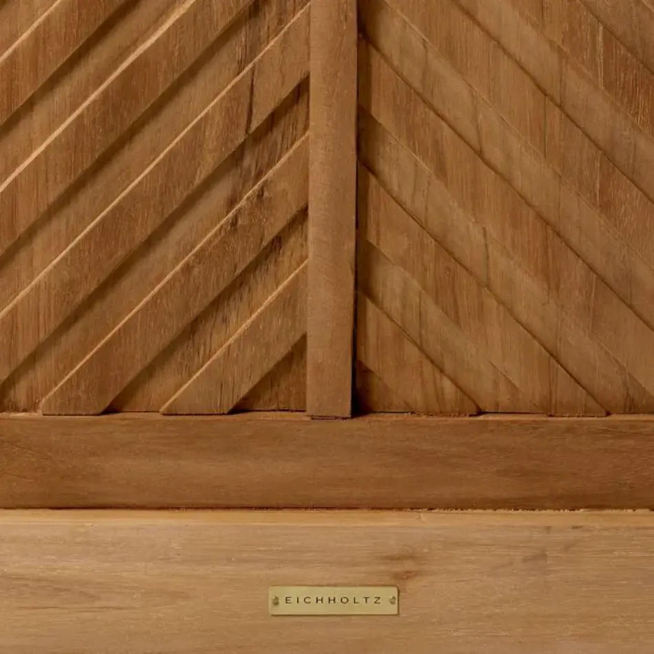 Eichholtz Stanmore Outdoor Planter - Natural Teak