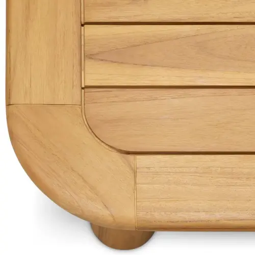 Eichholtz Weston Outdoor Side Table - Natural Teak