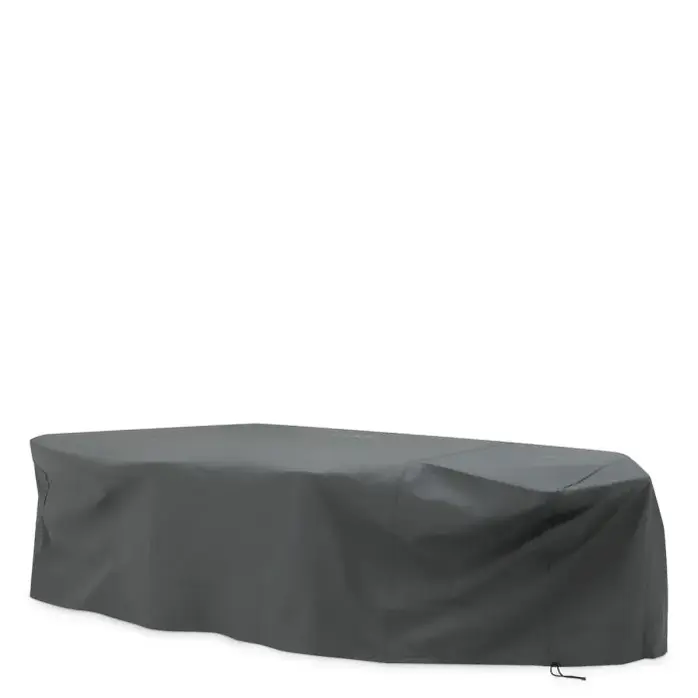 Eichholtz Outdoor Dining Set Cover L - Grey | Water Repellent | UV-Resistant