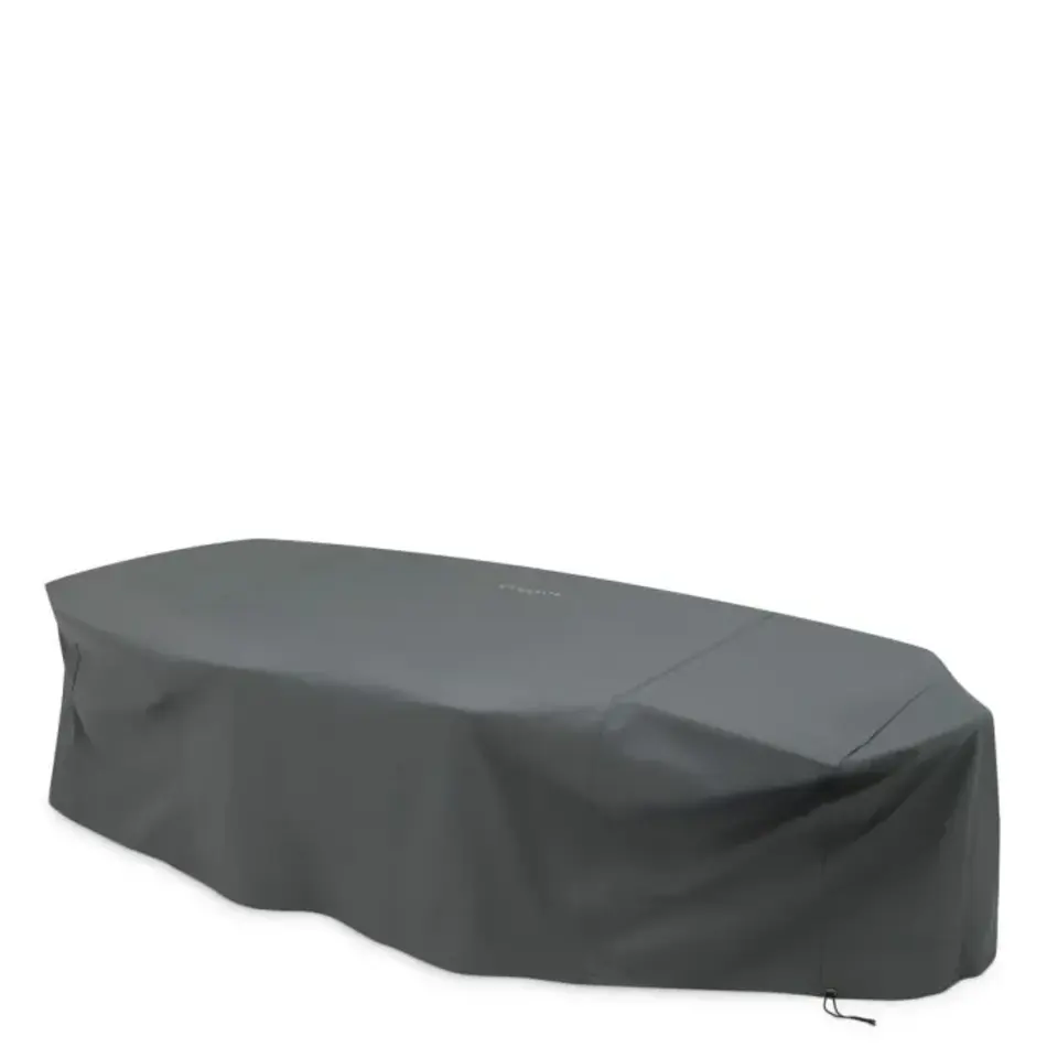 Eichholtz Outdoor Dining Set Cover L - Grey | Water Repellent | UV-Resistant