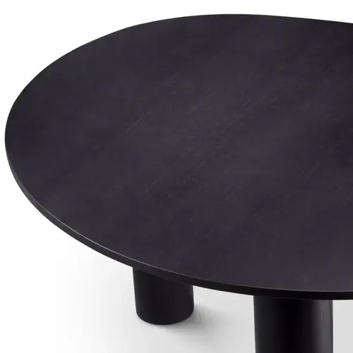 Eichholtz Lombardo Dining Table – Black Veneer | Compact Design