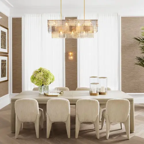 Eichholtz Atelier L Uitschuifbare Eettafel – Washed Oak Veneer | Modern & Flexibel Design Eichholtz Atelier L Uitschuifbare Eettafel – Washed Oak Veneer | Modern & Flexibel Design