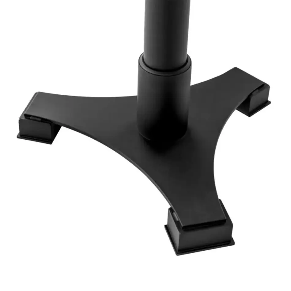 Eichholtz Avoria Bar Table - Black | Glossy Top | Brass Detail Eichholtz Avoria Bar Table - Black | Glossy Top | Brass Detail