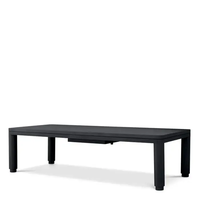 Eichholtz Atelier L Extendable Dining Table - Charcoal Grey Oak Veneer | Luxury & Flexible Design