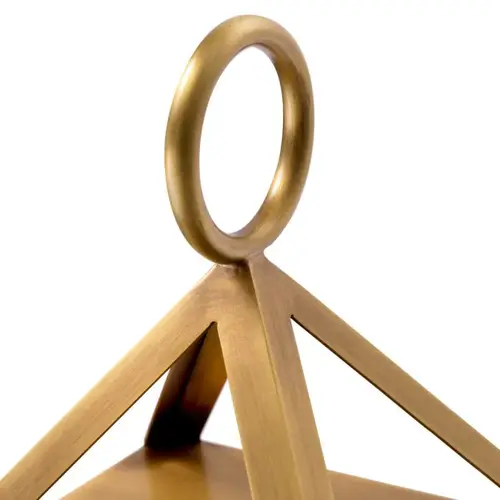 Eichholtz Riserva S Outdoor Lamp - Antique Brass | White Glass | IP44 Eichholtz Riserva S Outdoor Lamp - Antique Brass | White Glass | IP44