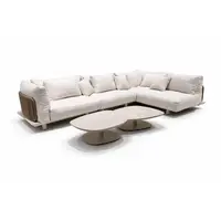 Four Seasons Outdoor Lounge Set - Modular Design | Water-resistant Cushions | Includes Protective Cover