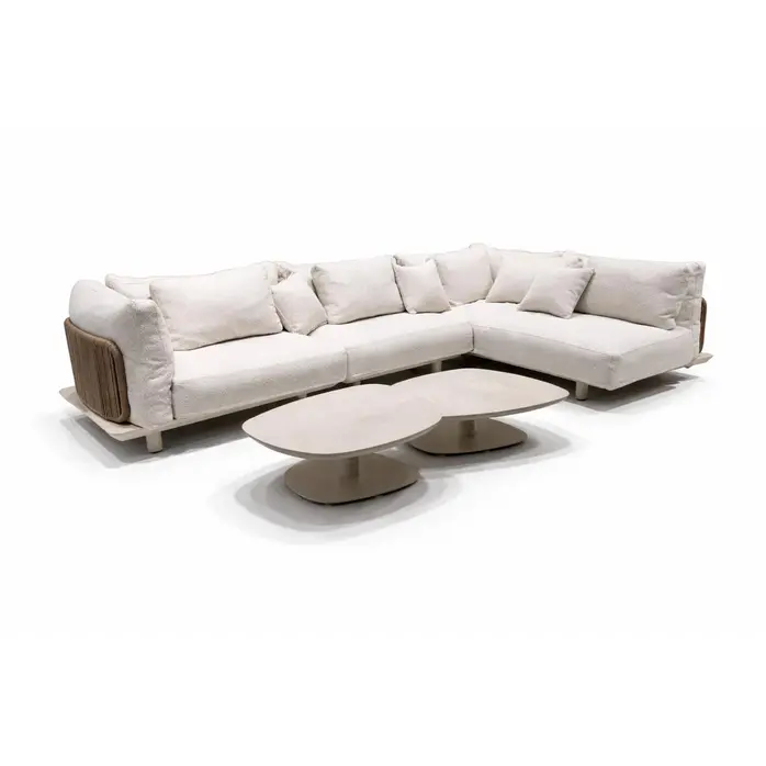 The Grand Interior Four Seasons Outdoor Lounge Set – Modulair Design | Waterbestendige Kussens | Inclusief Beschermhoes