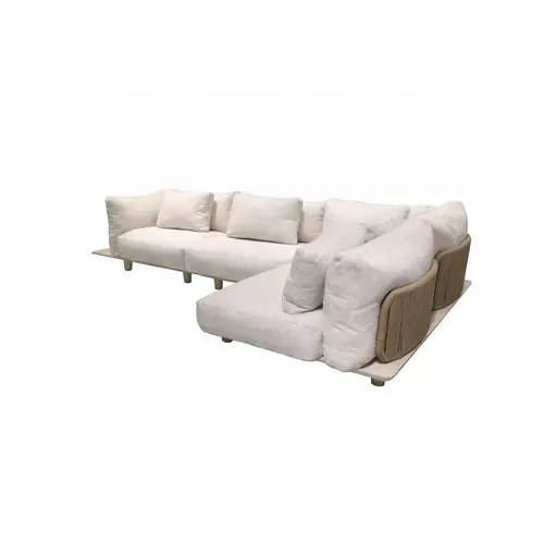 The Grand Interior Four Seasons Outdoor Lounge Set – Modulair Design | Waterbestendige Kussens | Inclusief Beschermhoes