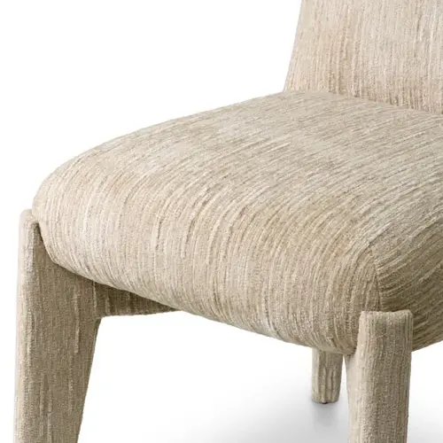 Eichholtz Dining Chair Marius - Terren Natural | Luxury Dining Chair with Soft Upholstery & Organic Look