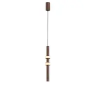 Gio Pendant - Two Rings - Bronze