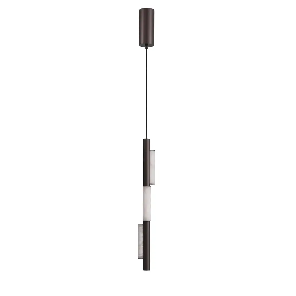 The Grand Interior Viglia Hanglamp Brons – Design Pendant met Albast