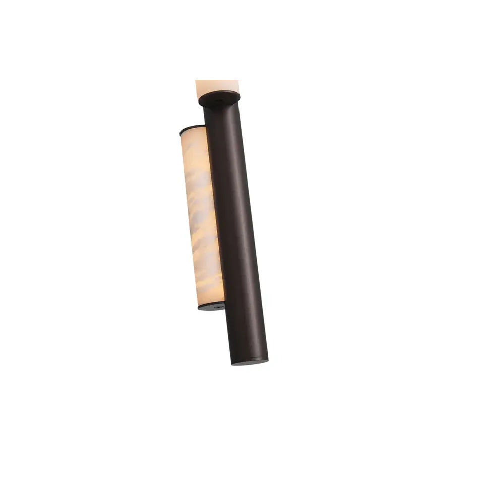 The Grand Interior Viglia Hanglamp Brons – Design Pendant met Albast