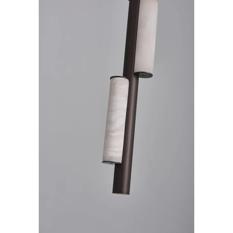 The Grand Interior Viglia Hanglamp Brons – Design Pendant met Albast