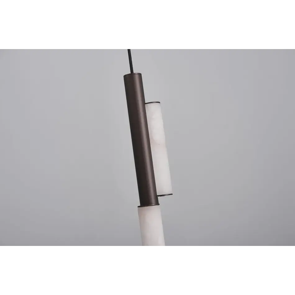 The Grand Interior Viglia Hanglamp Brons – Design Pendant met Albast