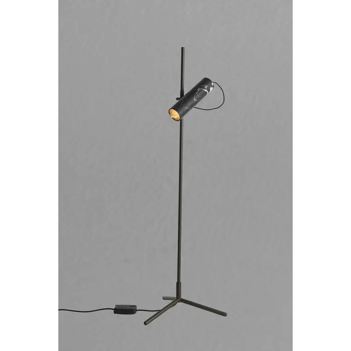 The Grand Interior Brivido Floor Lamp - Marble & Bronze