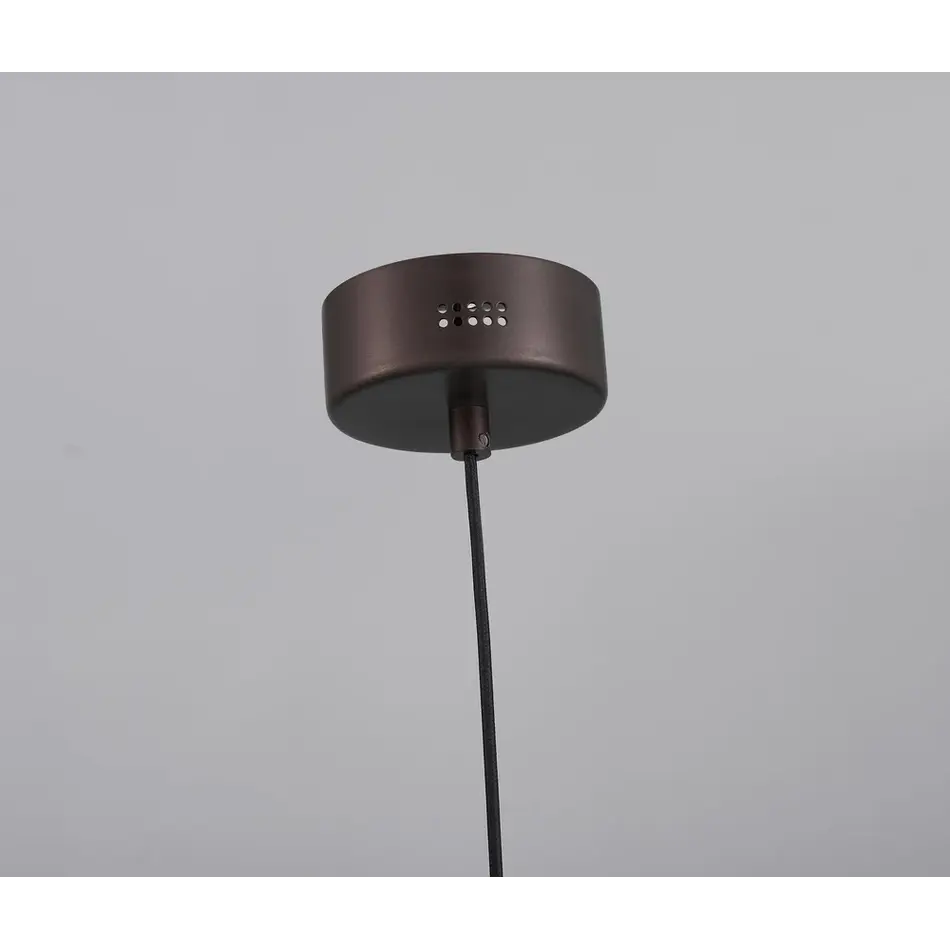 The Grand Interior Destino Pendant Lamp Travertine - Compact Cylindrical Pendant