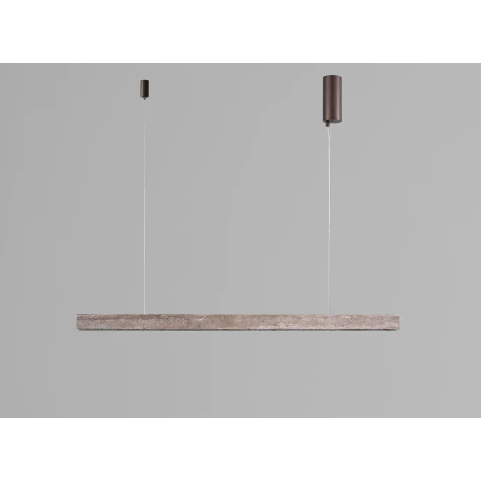 The Grand Interior Antonio Chandelier - Travertine & Bronze