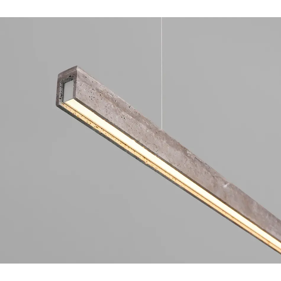 The Grand Interior Antonio Chandelier - Travertine & Bronze